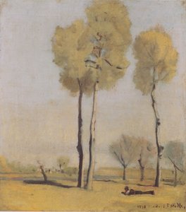 スペインの田舎 作： Ferdinand Hodler